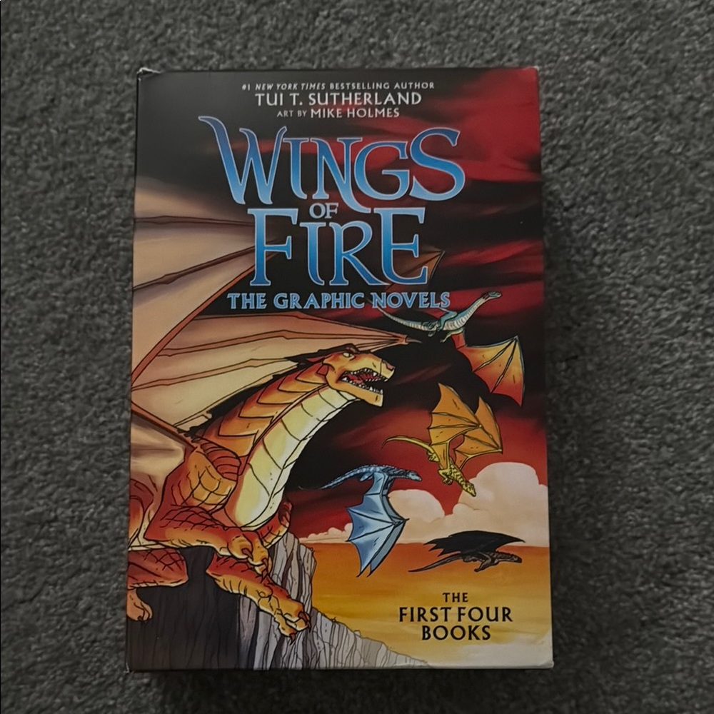 Wings of Fire Graphic Novels Box Set Like New